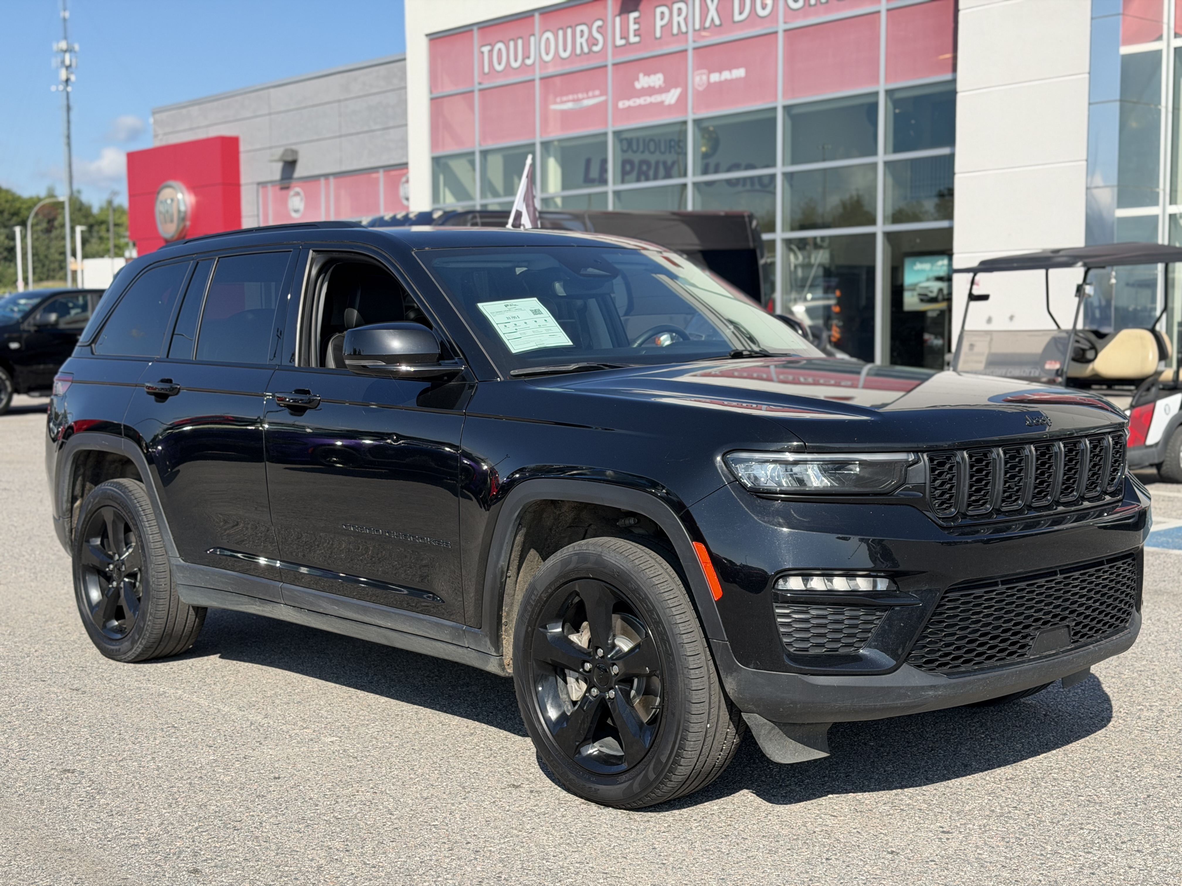 Black 2023 Jeep Grand Cherokee SUV / Crossover Four-Wheel Drive Automatic