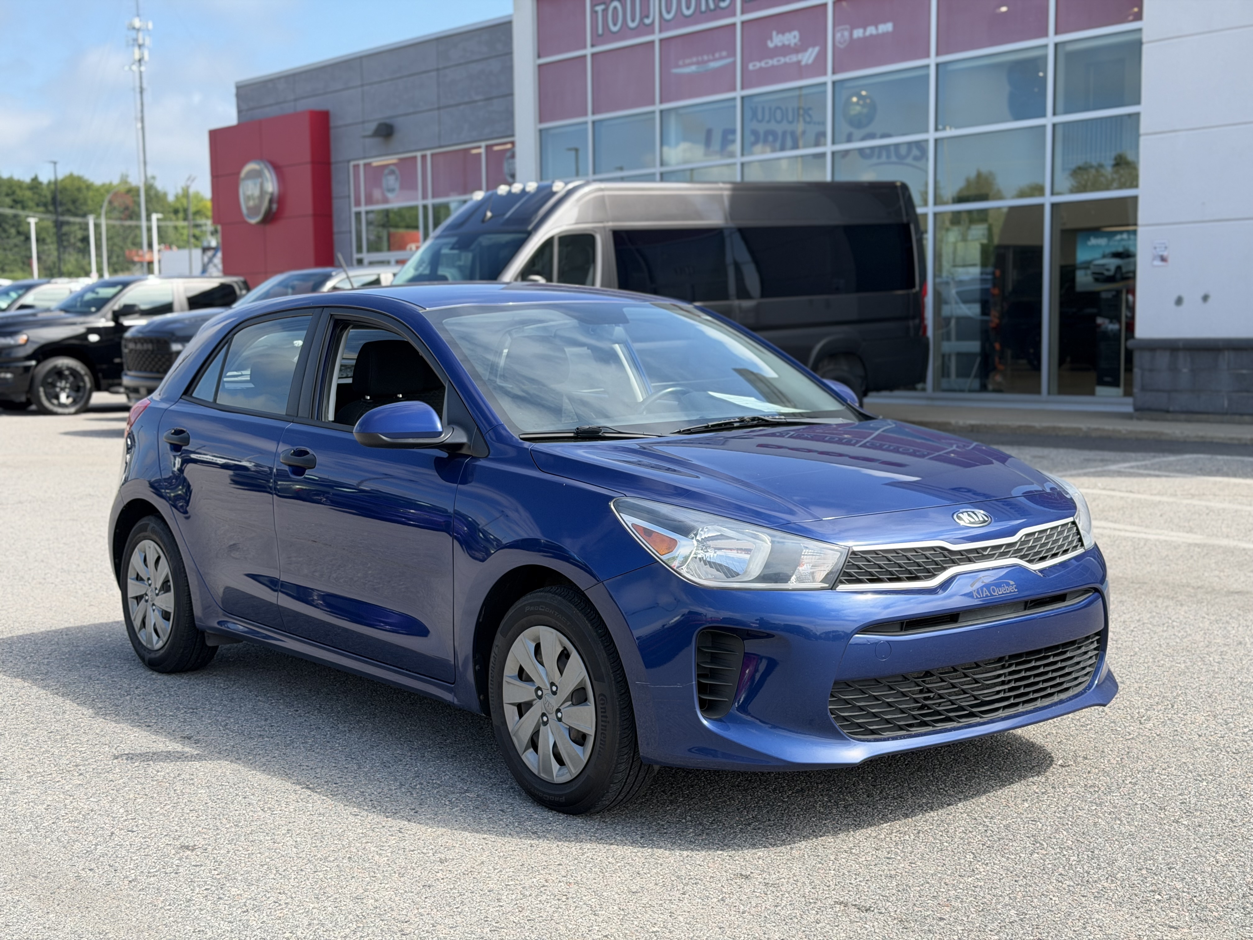 Blue 2020 Kia Rio5 Wagon Manual