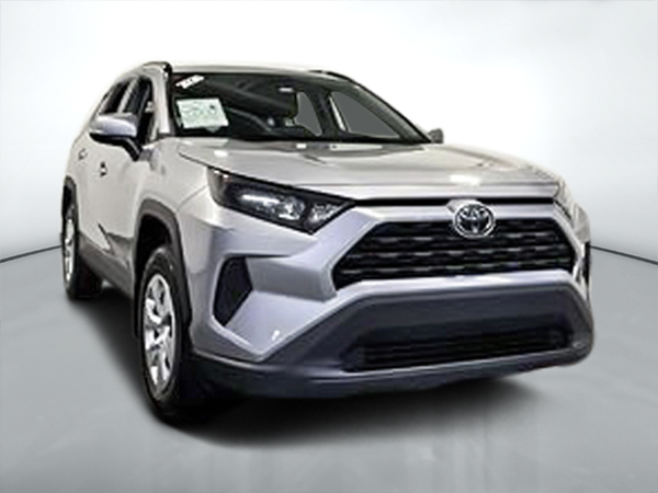 Silver 2020 Toyota RAV4 SUV / Crossover Front-Wheel Drive Automatic