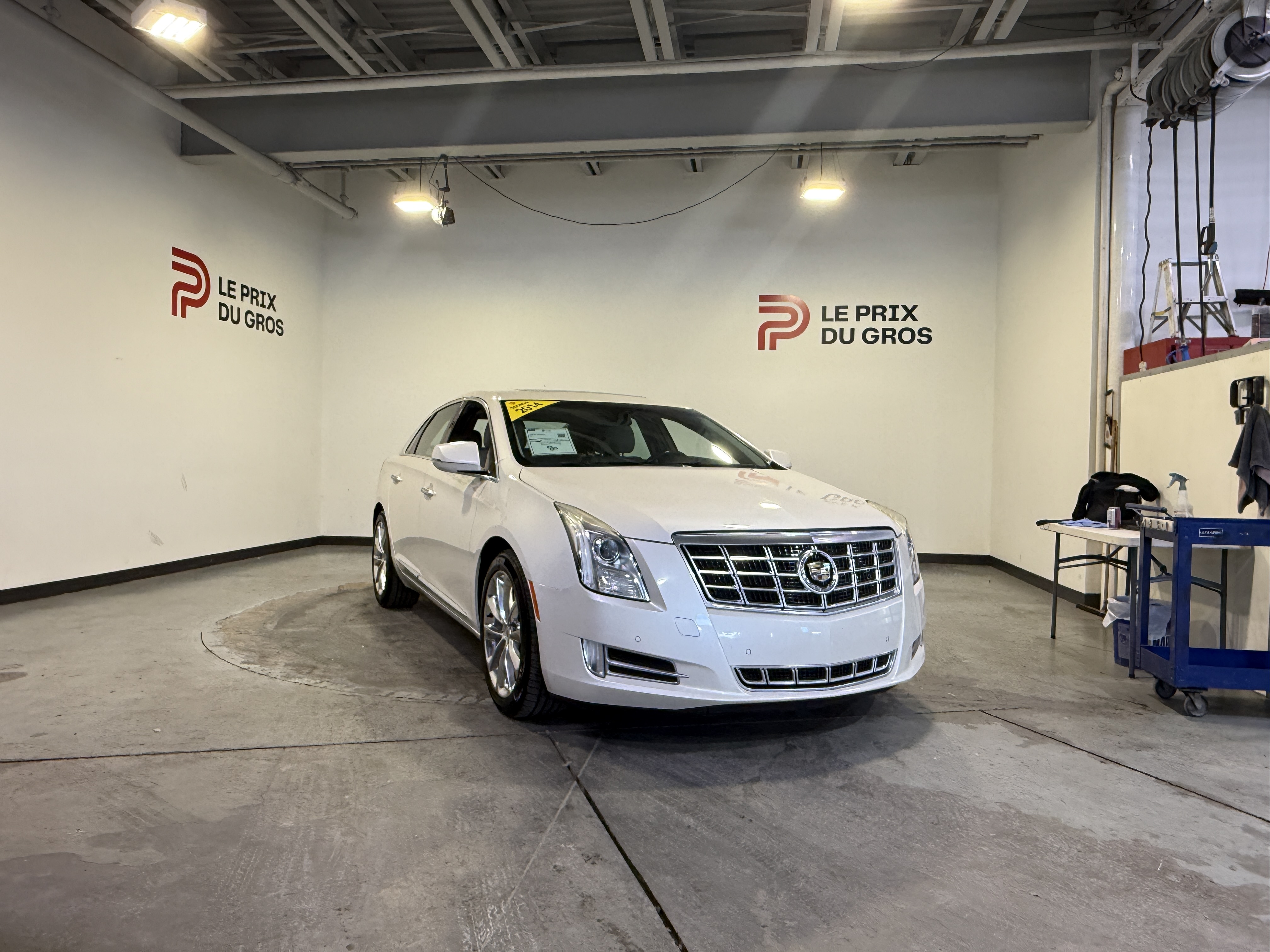 White 2014 Cadillac XTS Sedan All-Wheel Drive Automatic