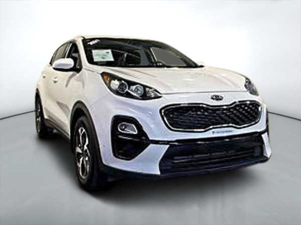 White 2021 Kia Sportage SUV / Crossover Front-Wheel Drive Automatic