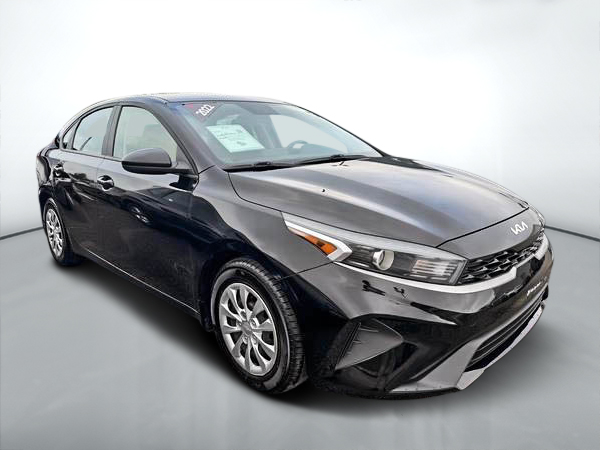 Black 2022 Kia Forte Sedan Automatic