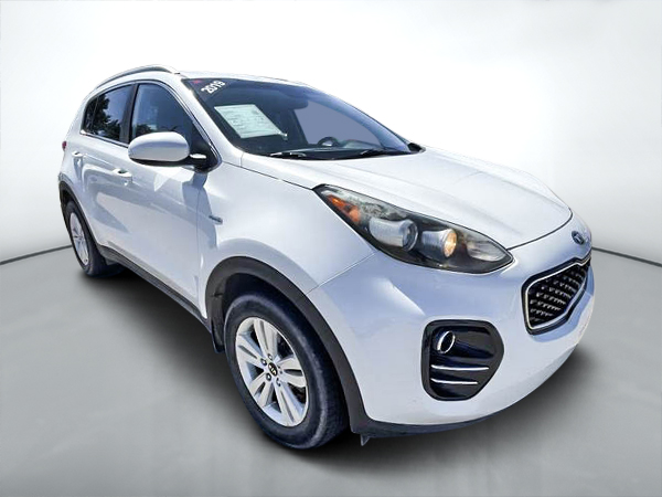 White 2019 Kia Sportage SUV / Crossover All-Wheel Drive Automatic