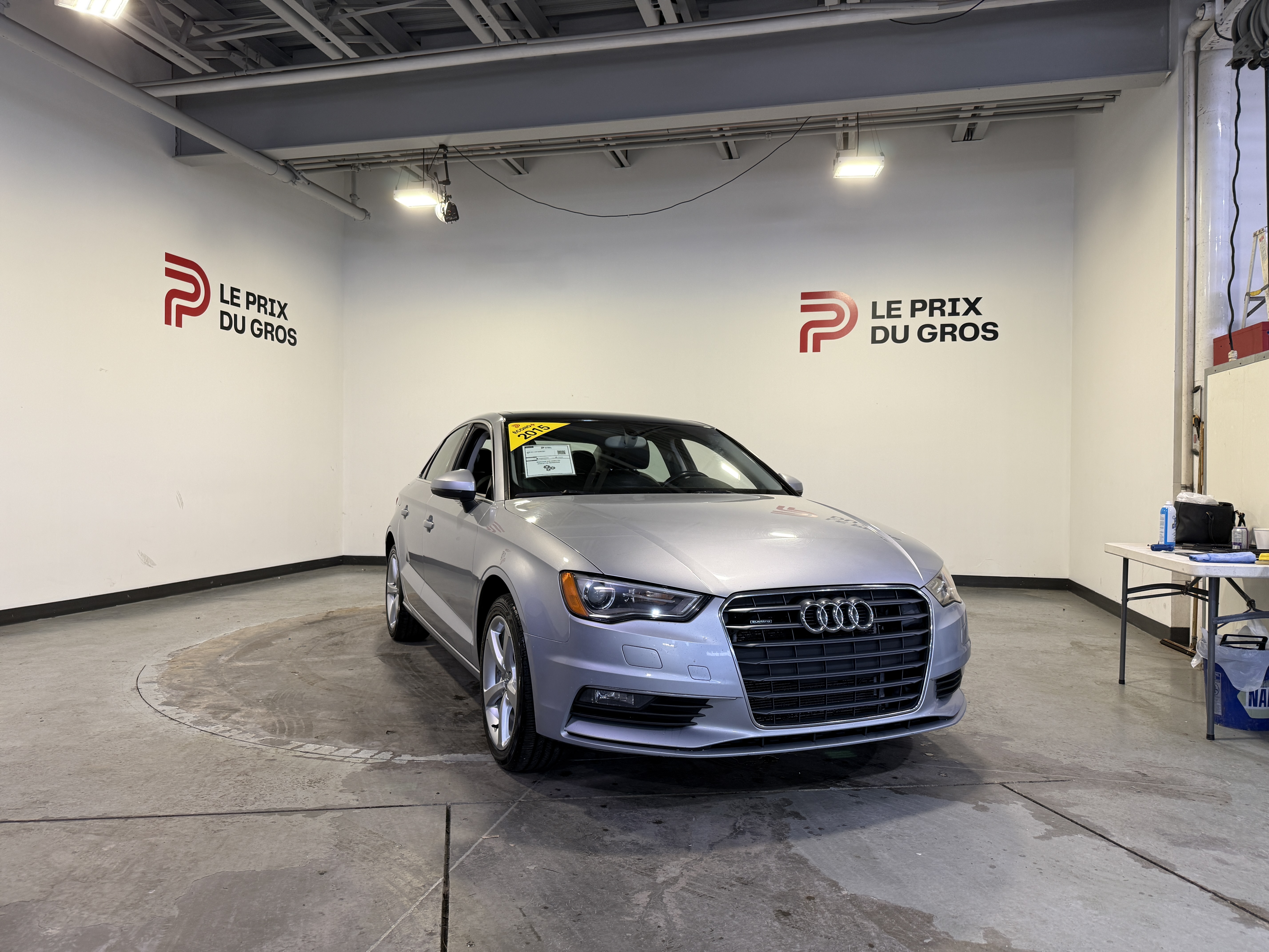 Silver 2015 Audi A3 Sedan Automatic