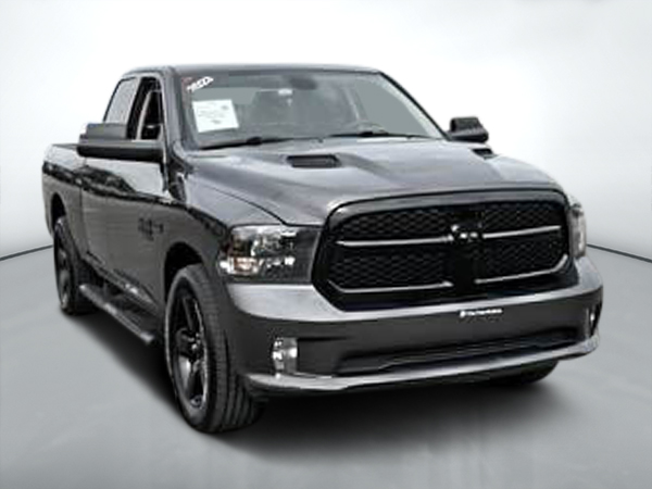 Gray 2023 RAM 1500 Pickup Truck Four-Wheel Drive Automatic