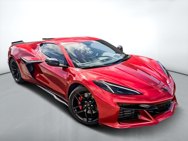 Red 2025 Chevrolet Corvette Coupe Rear-Wheel Drive Automatic
