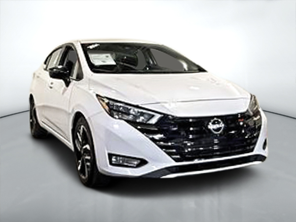 White 2024 Nissan Versa Sedan Front-Wheel Drive Automatic
