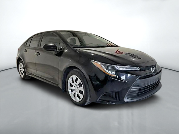 Black 2024 Toyota Corolla Sedan Front-Wheel Drive Automatic