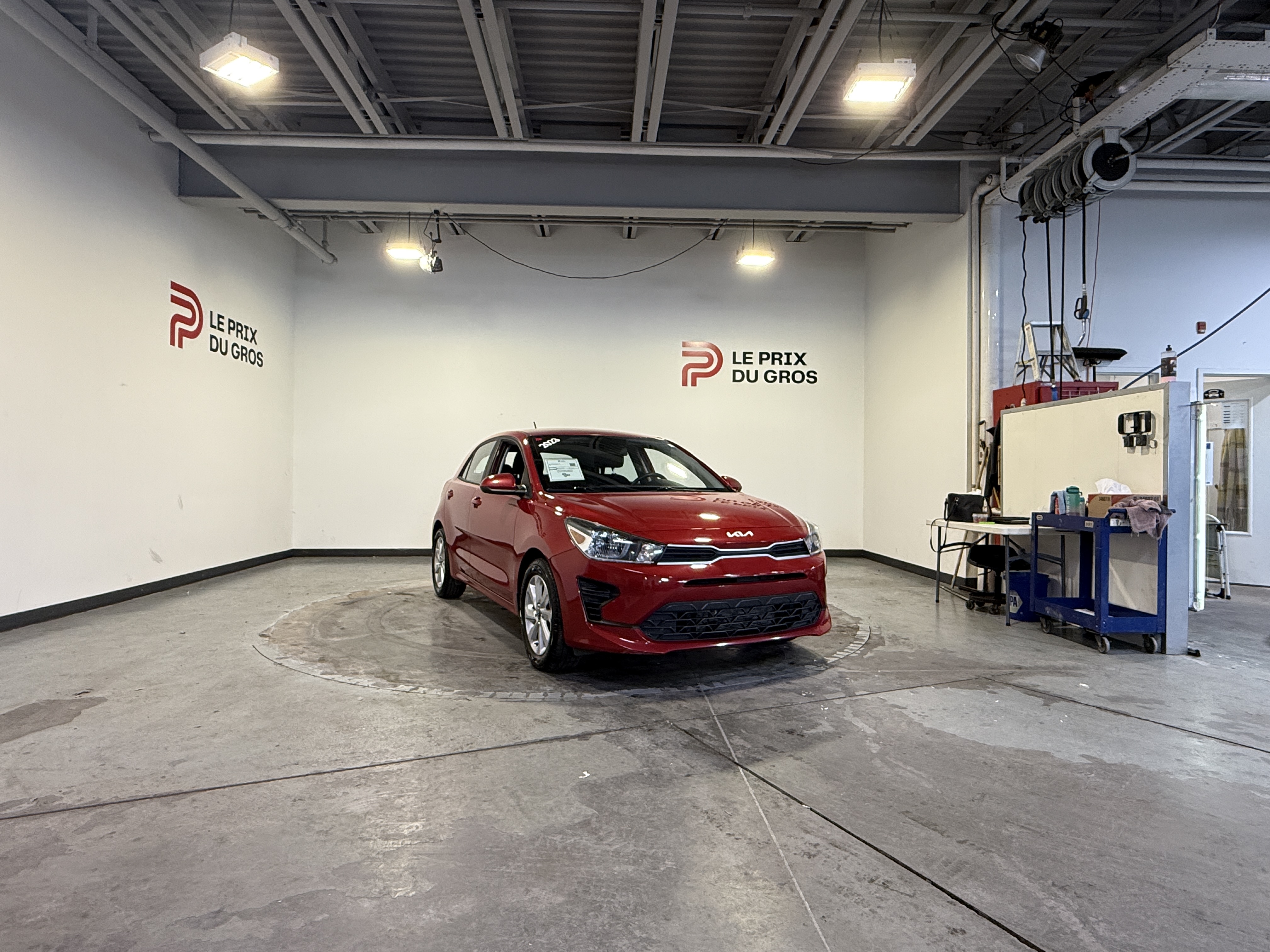 Red 2023 Kia Rio5 Wagon Automatic