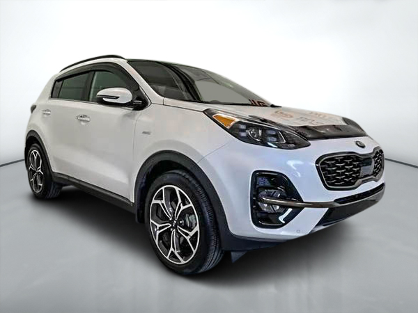 White 2021 Kia Sportage SUV / Crossover All-Wheel Drive Automatic