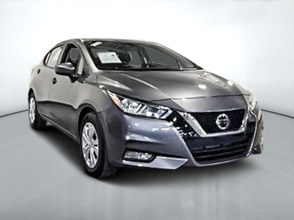 Gray 2022 Nissan Versa Sedan Front-Wheel Drive Automatic