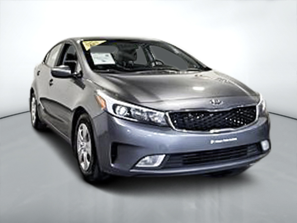 Gray 2017 Kia Forte Sedan Front-Wheel Drive Automatic