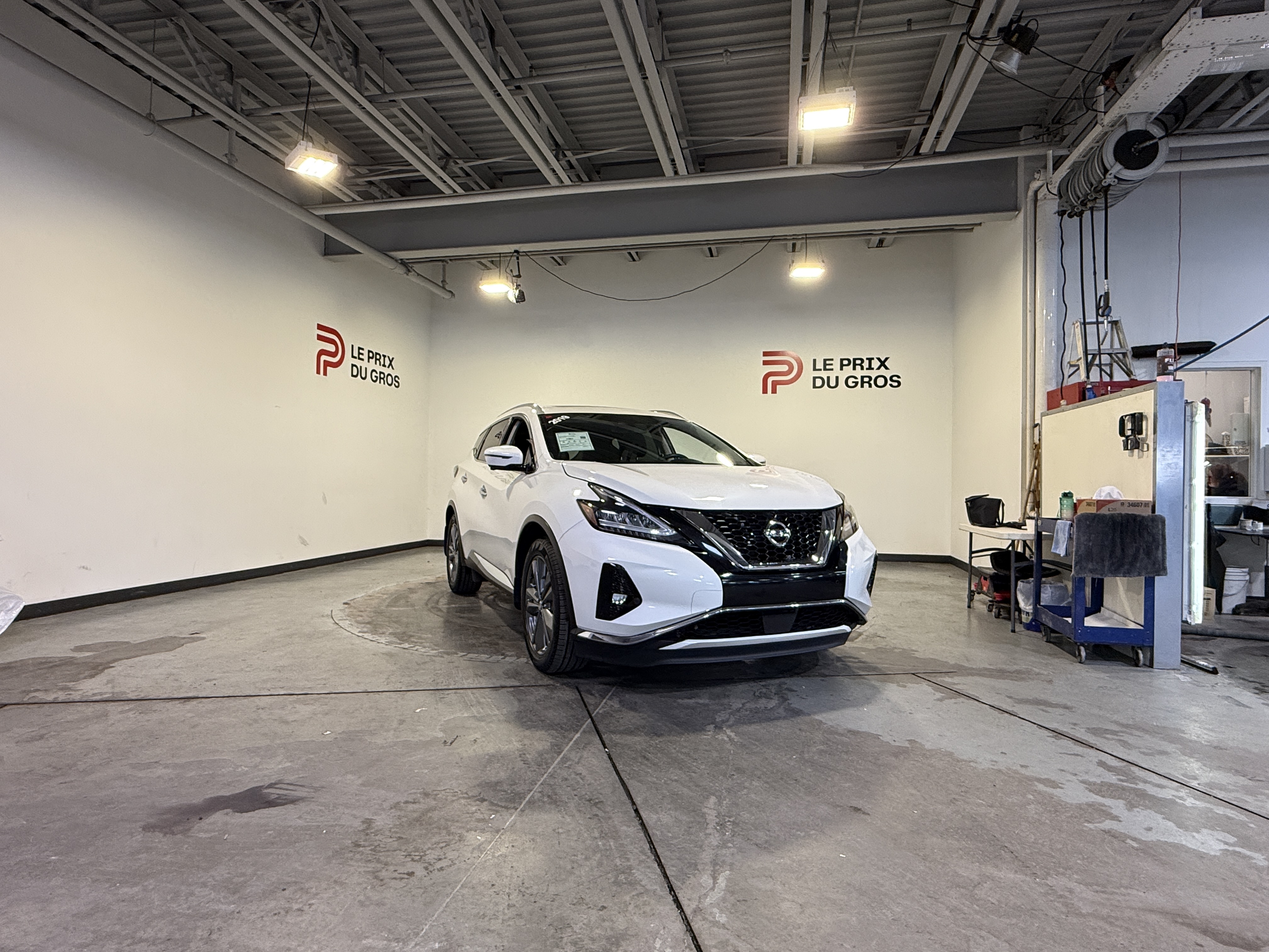 White 2019 Nissan Murano SUV / Crossover All-Wheel Drive Automatic