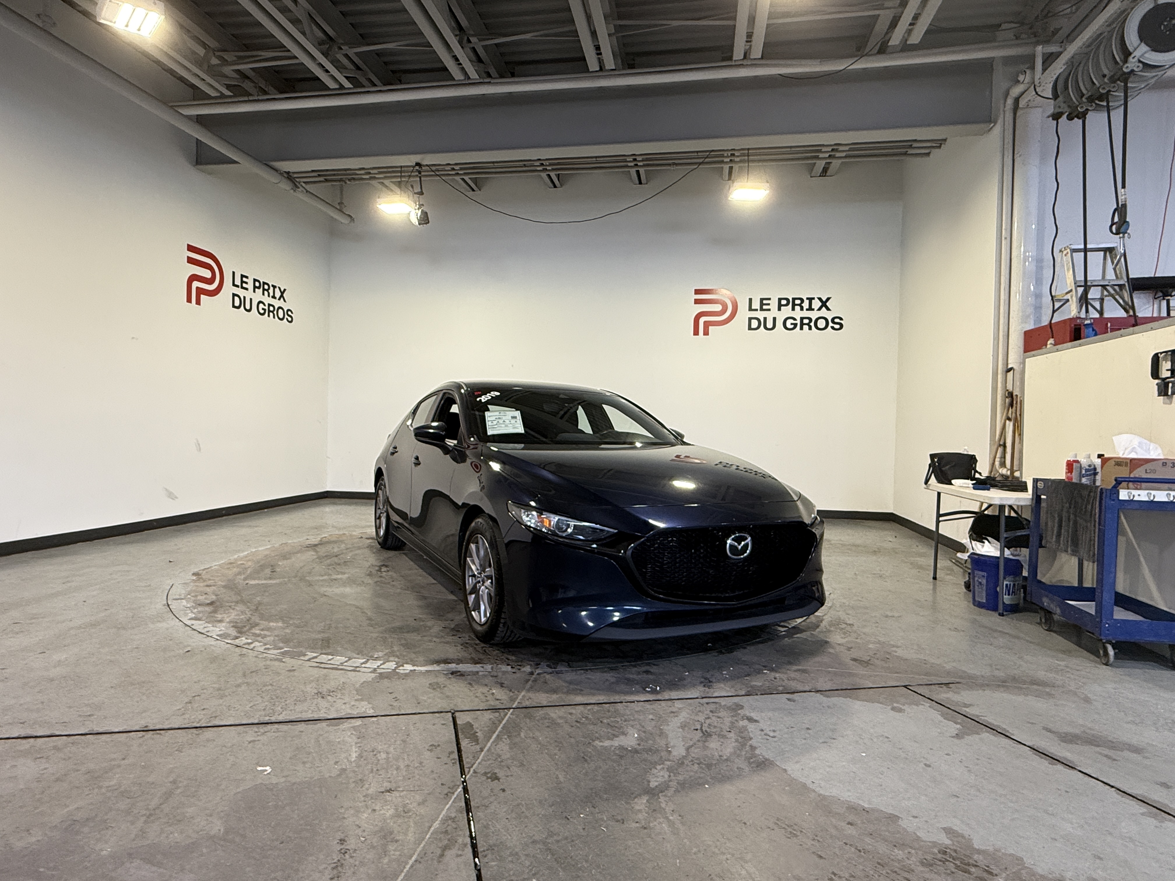 Blue 2019 Mazda MAZDA3 Sport Hatchback Automatic