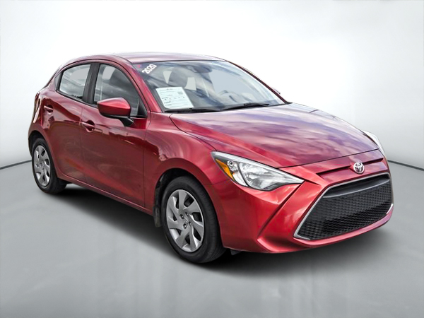 Red 2020 Toyota Yaris Hatchback Front-Wheel Drive Automatic