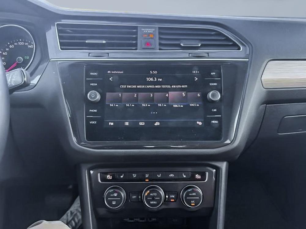 Volkswagen Tiguan COMFORTLINE AWD 2019 d&rsquo;occasion à vendre - 22