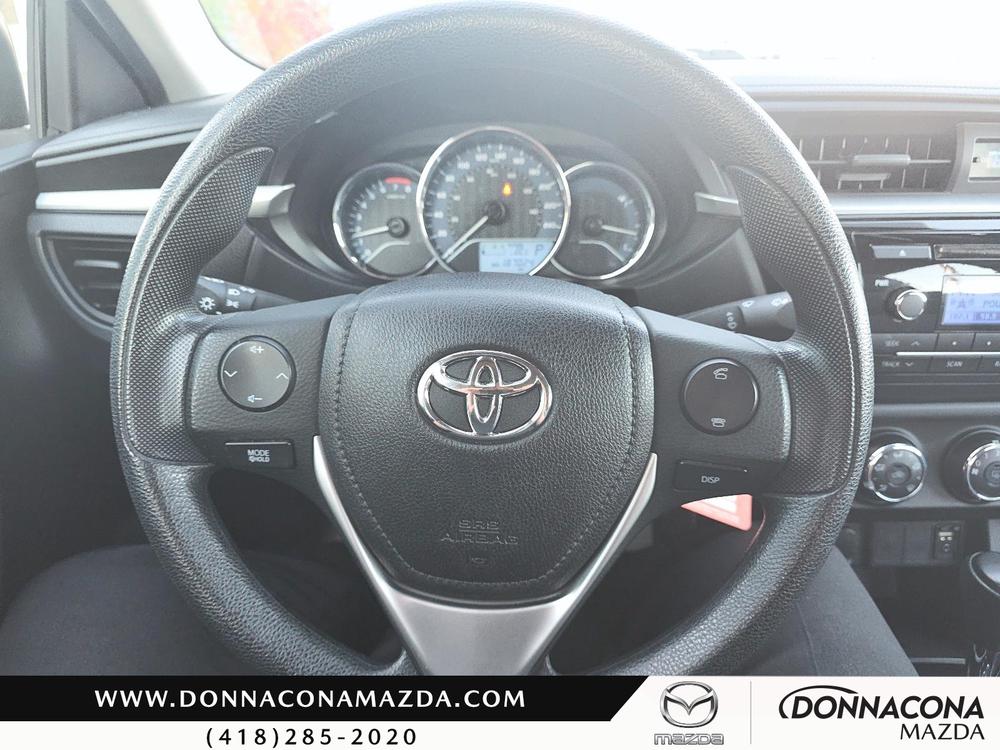 Toyota Corolla CE 2016 d&rsquo;occasion à vendre - 19