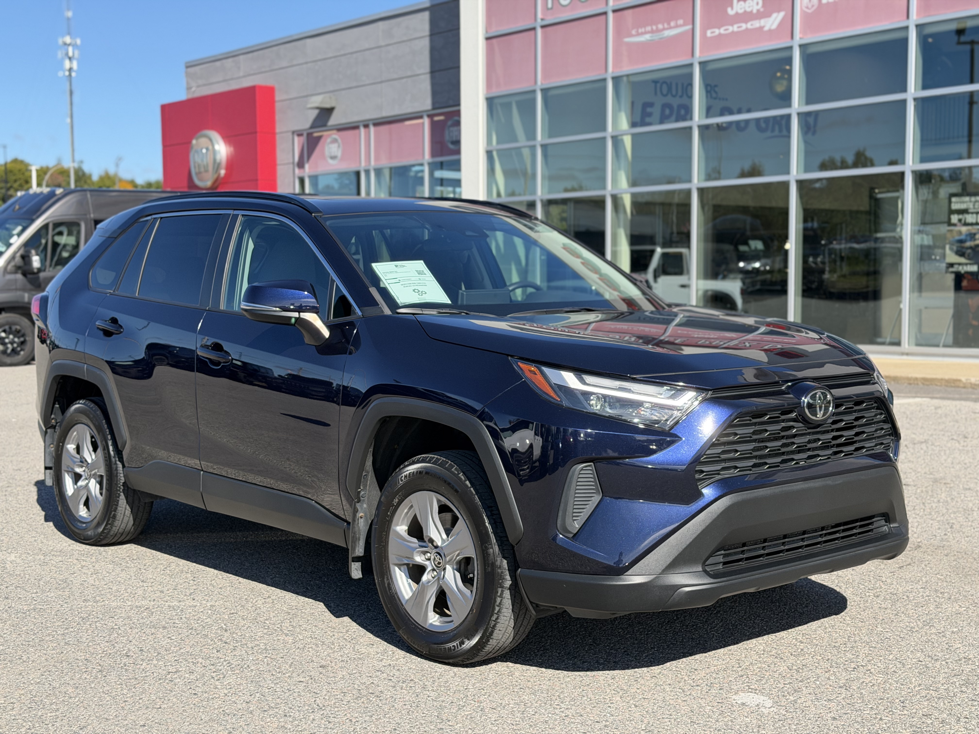Blue 2022 Toyota RAV4 SUV / Crossover All-Wheel Drive Automatic