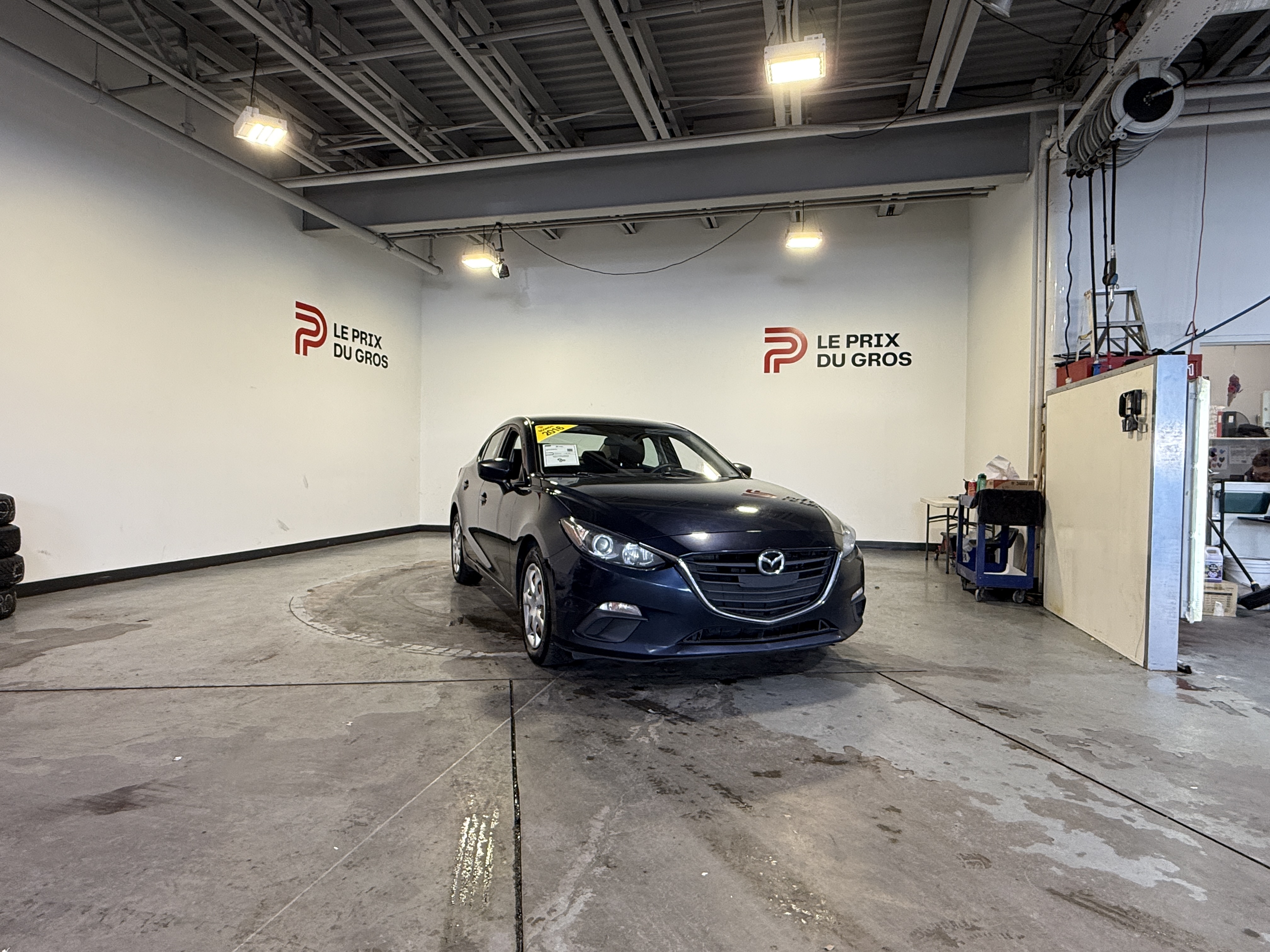 Blue 2016 Mazda MAZDA3 Sedan Automatic