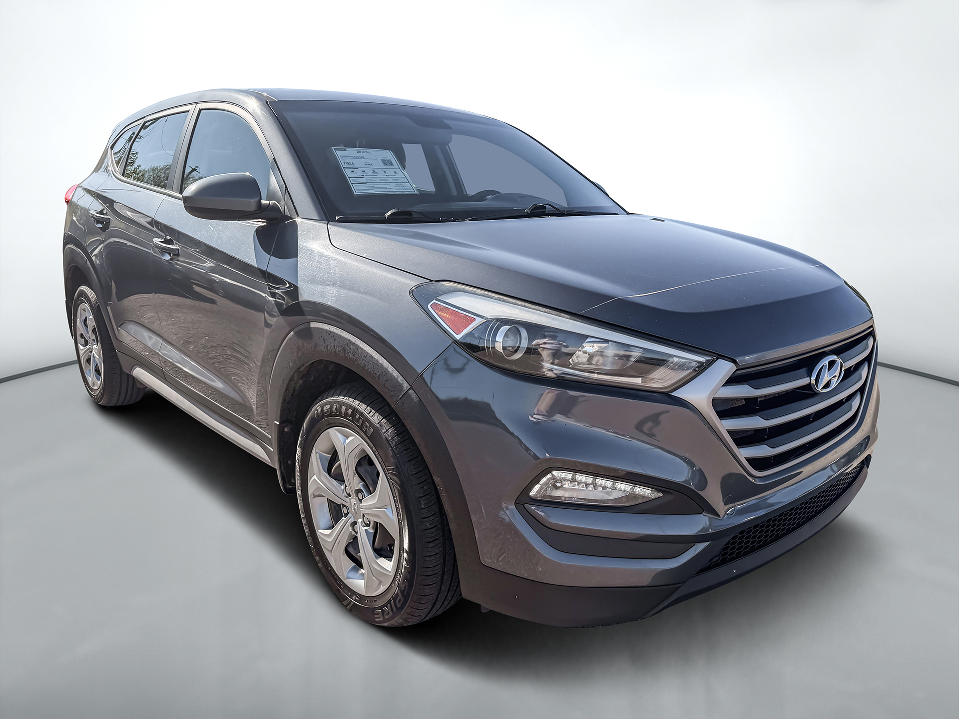 Gray 2018 Hyundai Tucson SUV / Crossover All-Wheel Drive Automatic