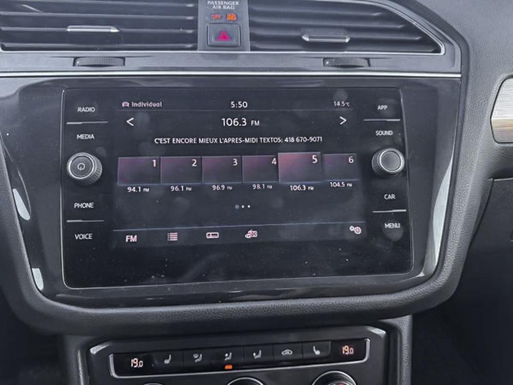 Volkswagen Tiguan COMFORTLINE AWD 2019 d&rsquo;occasion à vendre - 23
