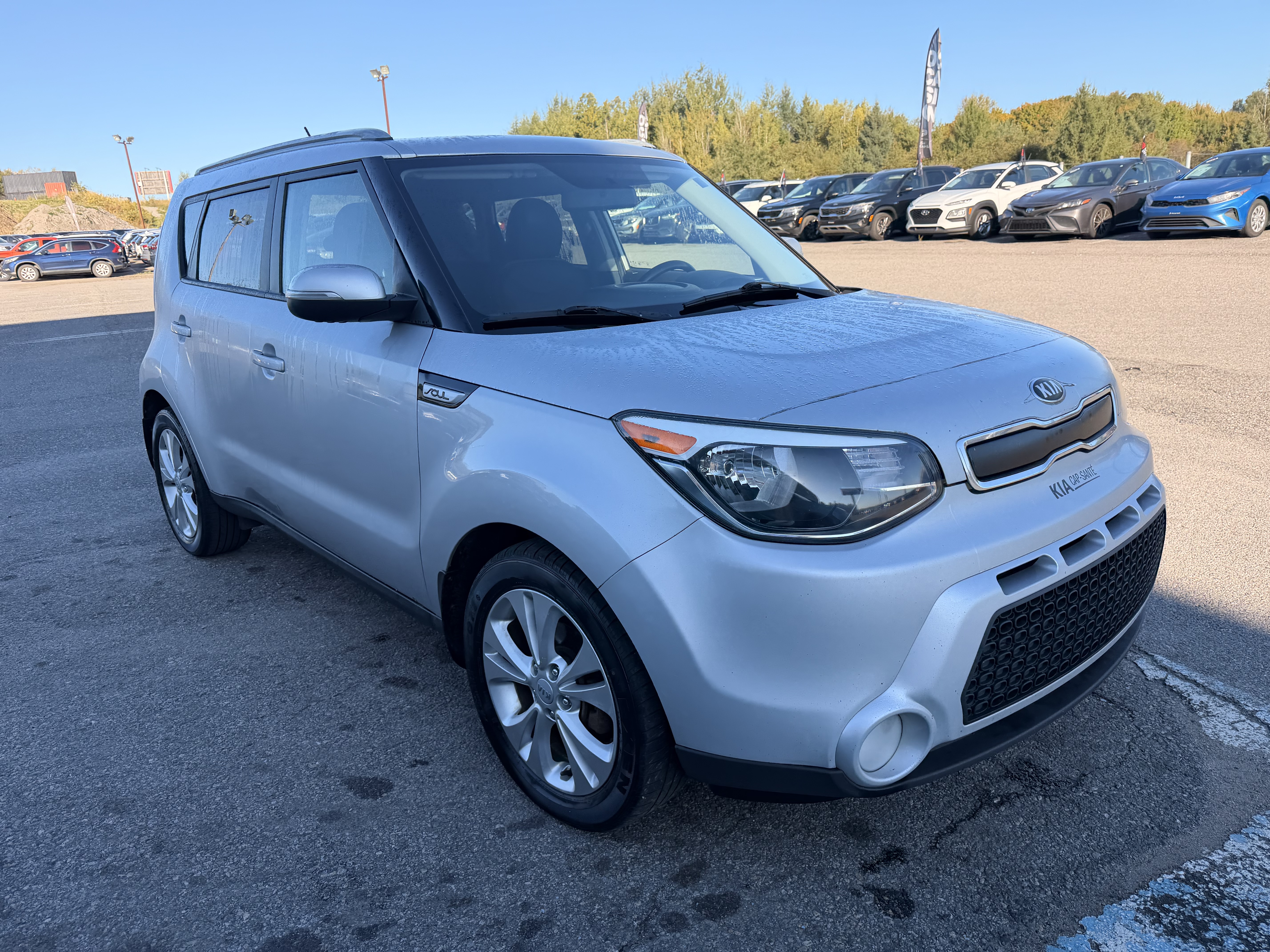 Gray 2014 Kia Soul Wagon  Automatic