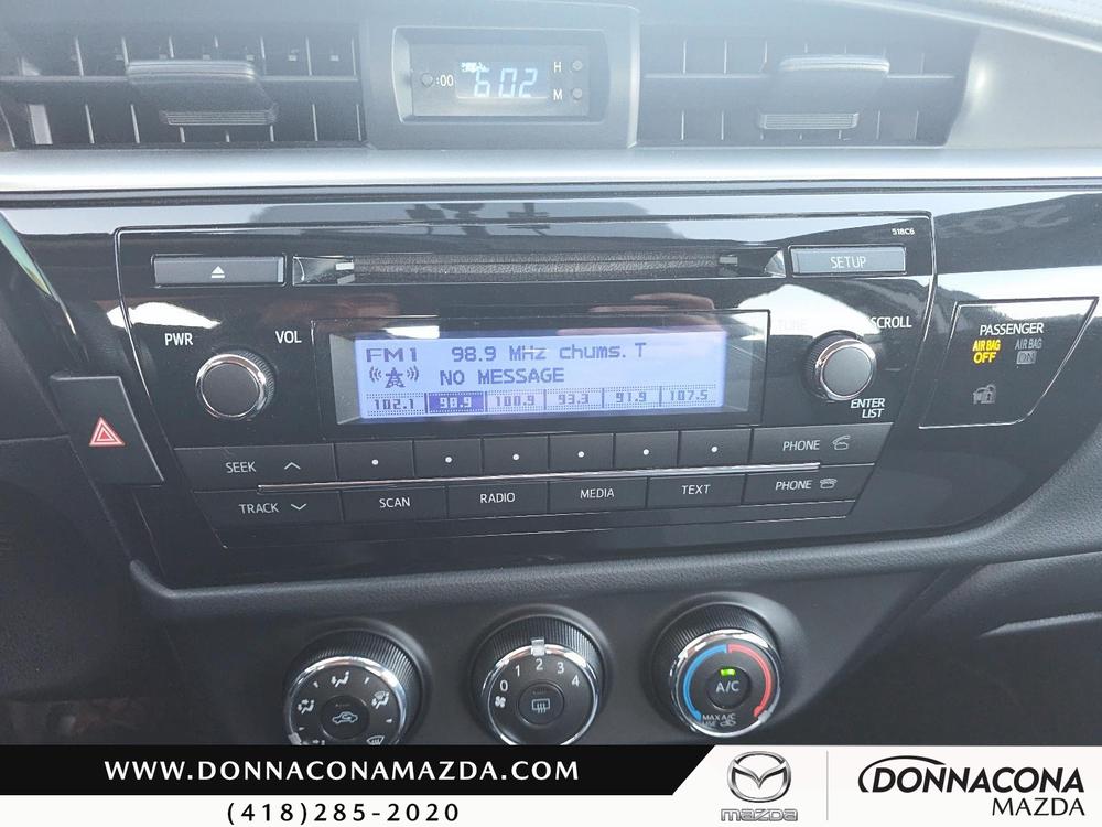 Toyota Corolla CE 2016 d&rsquo;occasion à vendre - 18