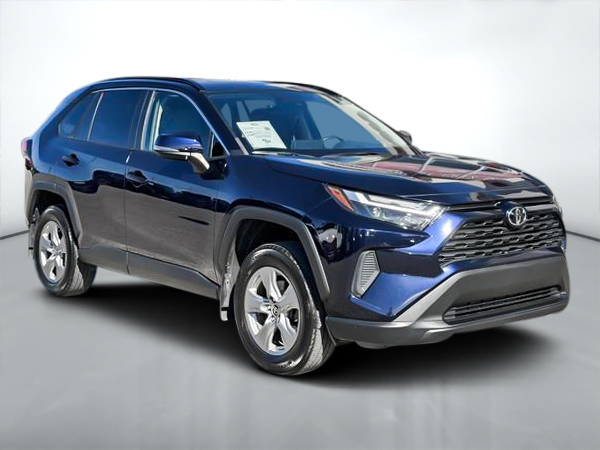 Blue 2022 Toyota RAV4 SUV / Crossover All-Wheel Drive Automatic