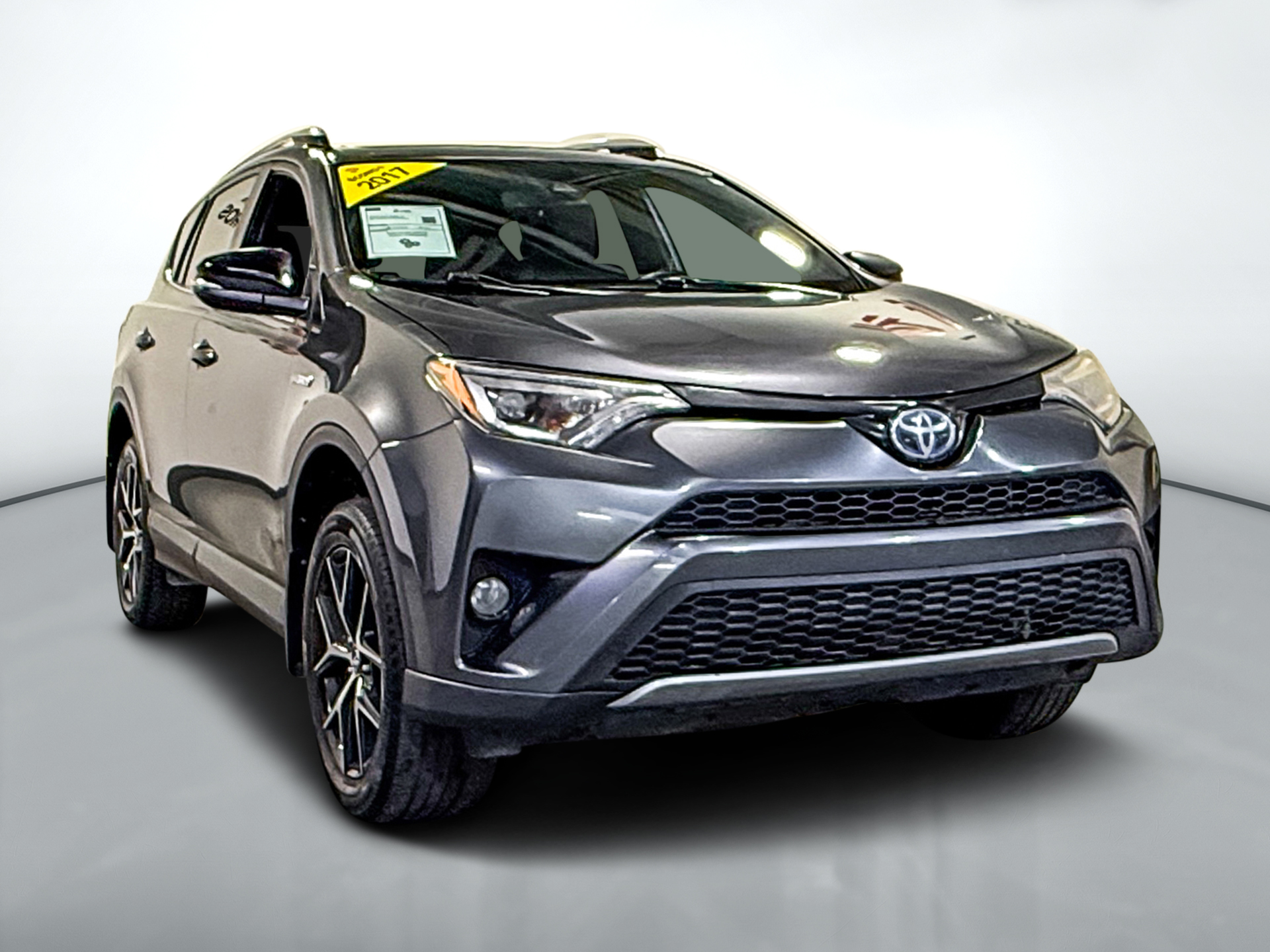 Black 2017 Toyota RAV4 Hybrid SUV / Crossover All-Wheel Drive Automatic