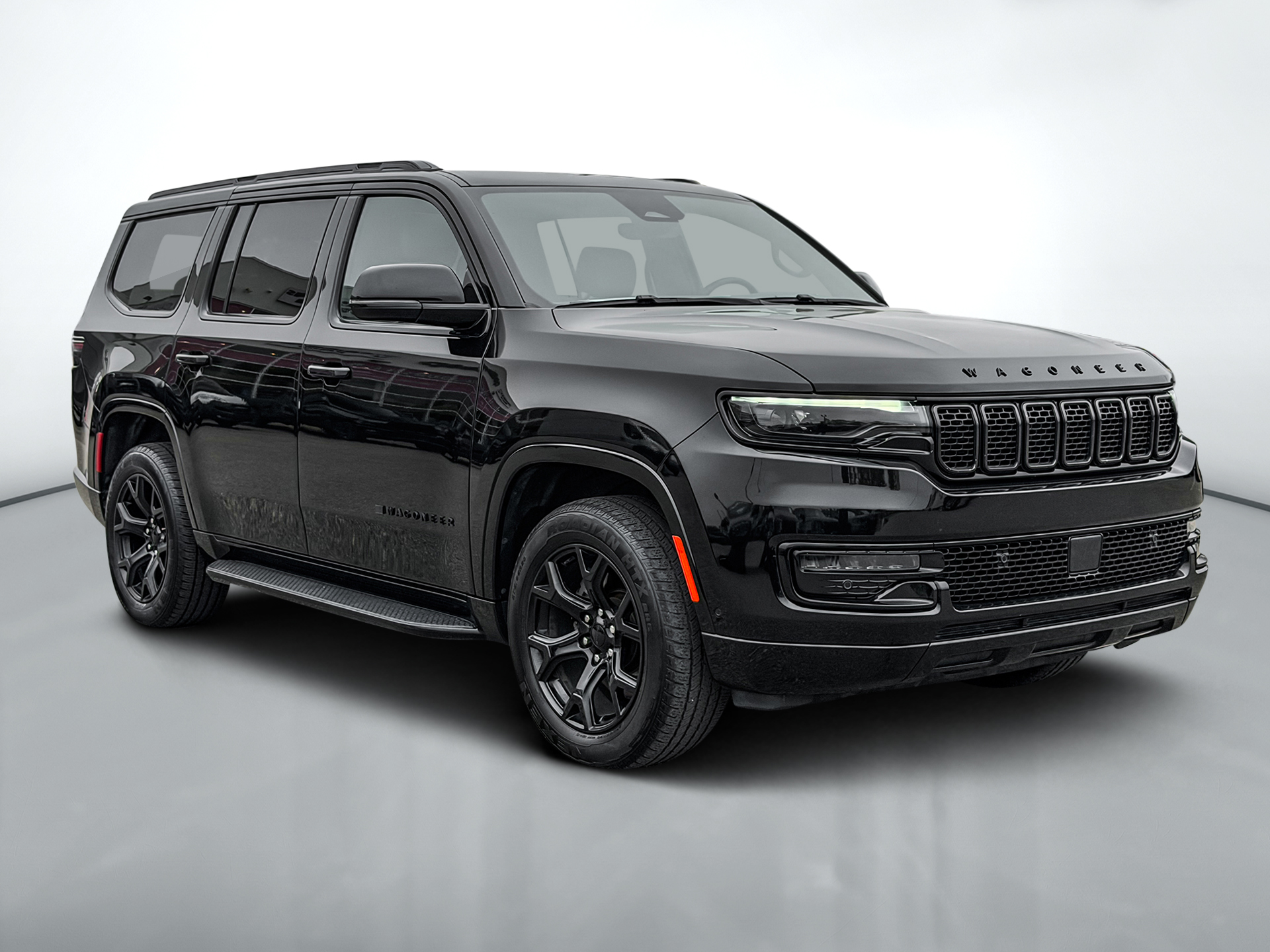 Black 2024 Jeep Wagoneer SUV / Crossover Four-Wheel Drive Automatic