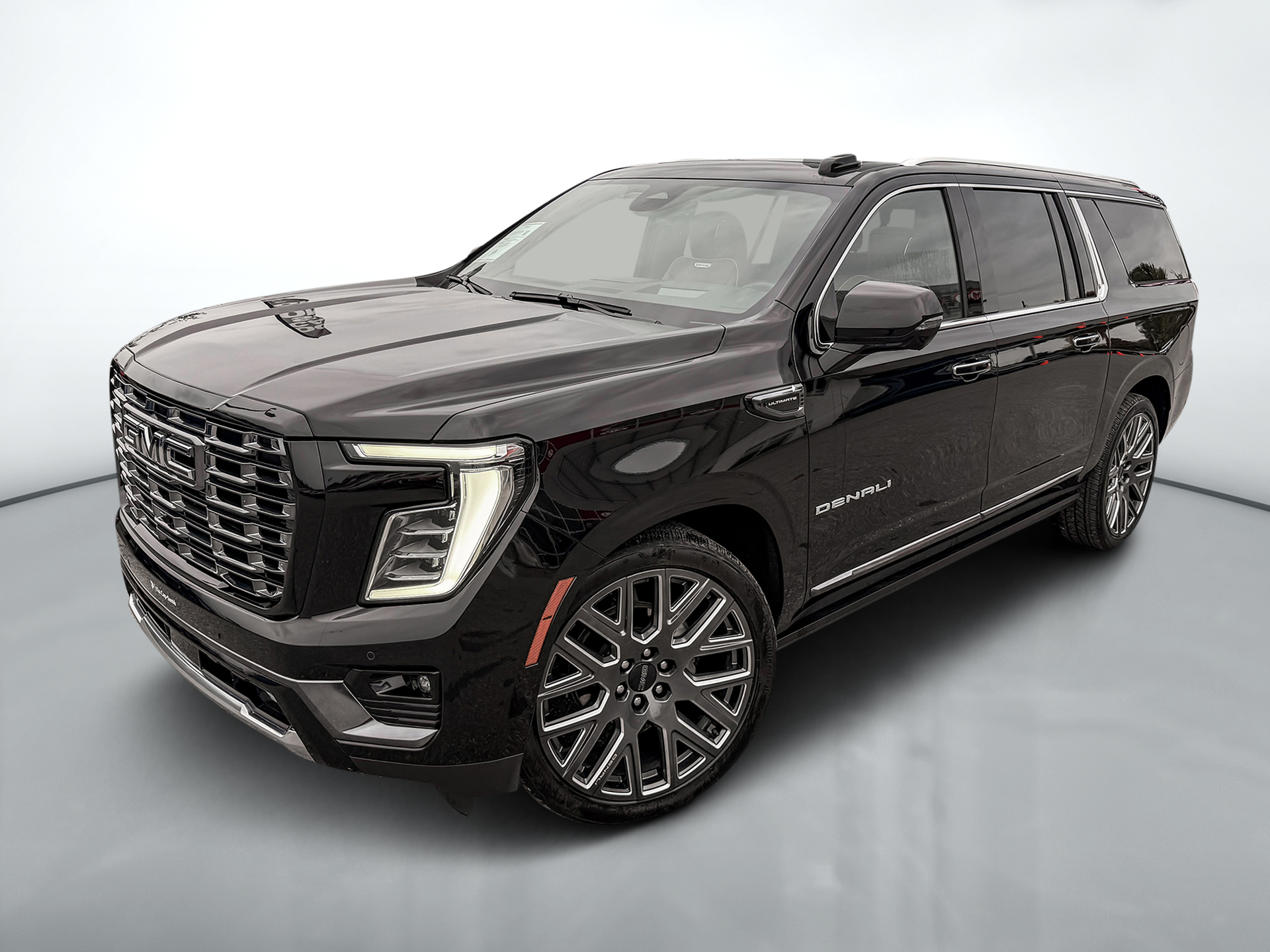Black 2025 GMC Yukon XL SUV / Crossover Four-Wheel Drive Automatic