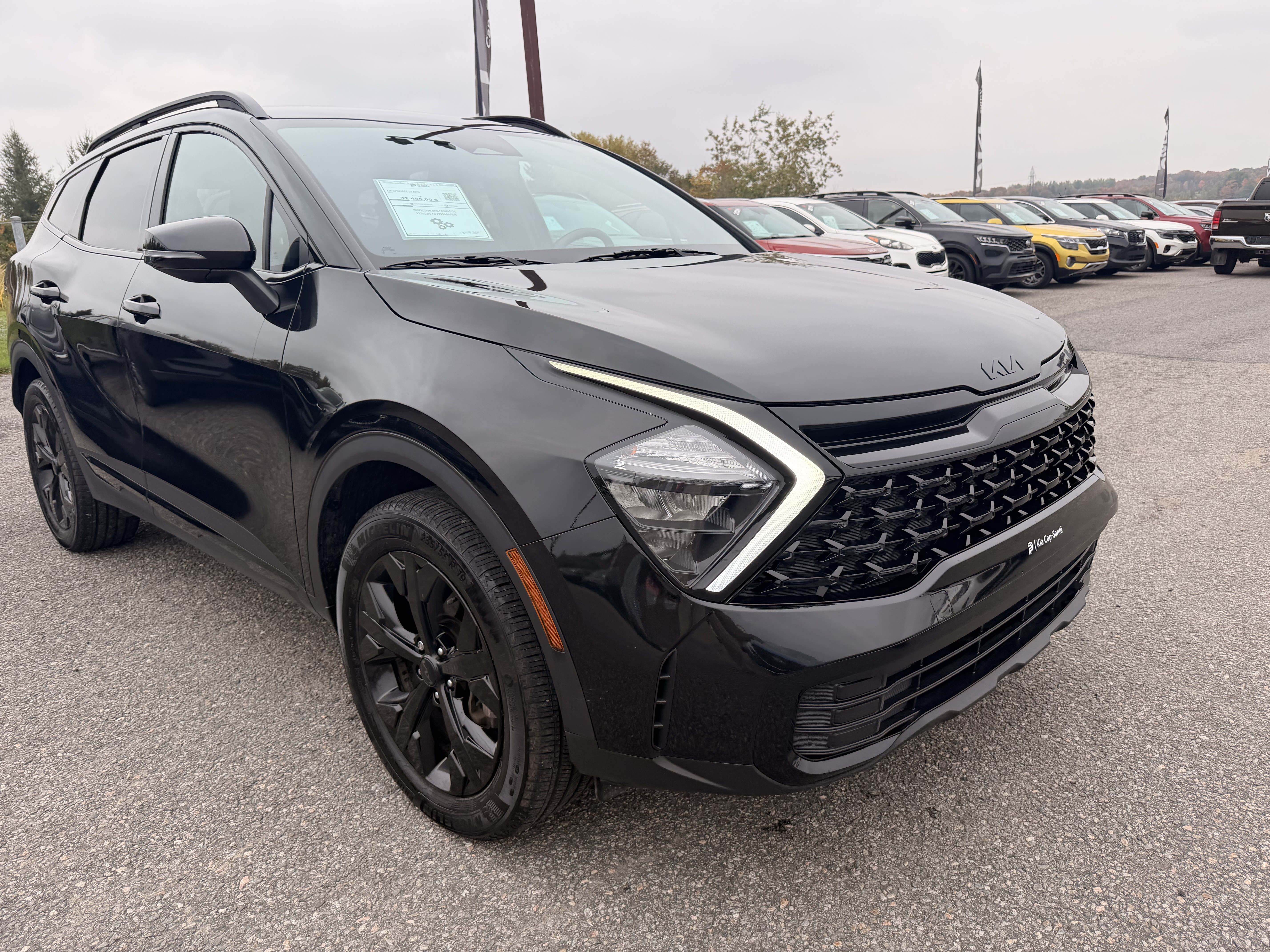Black 2025 Kia Sportage SUV / Crossover All-Wheel Drive Automatic