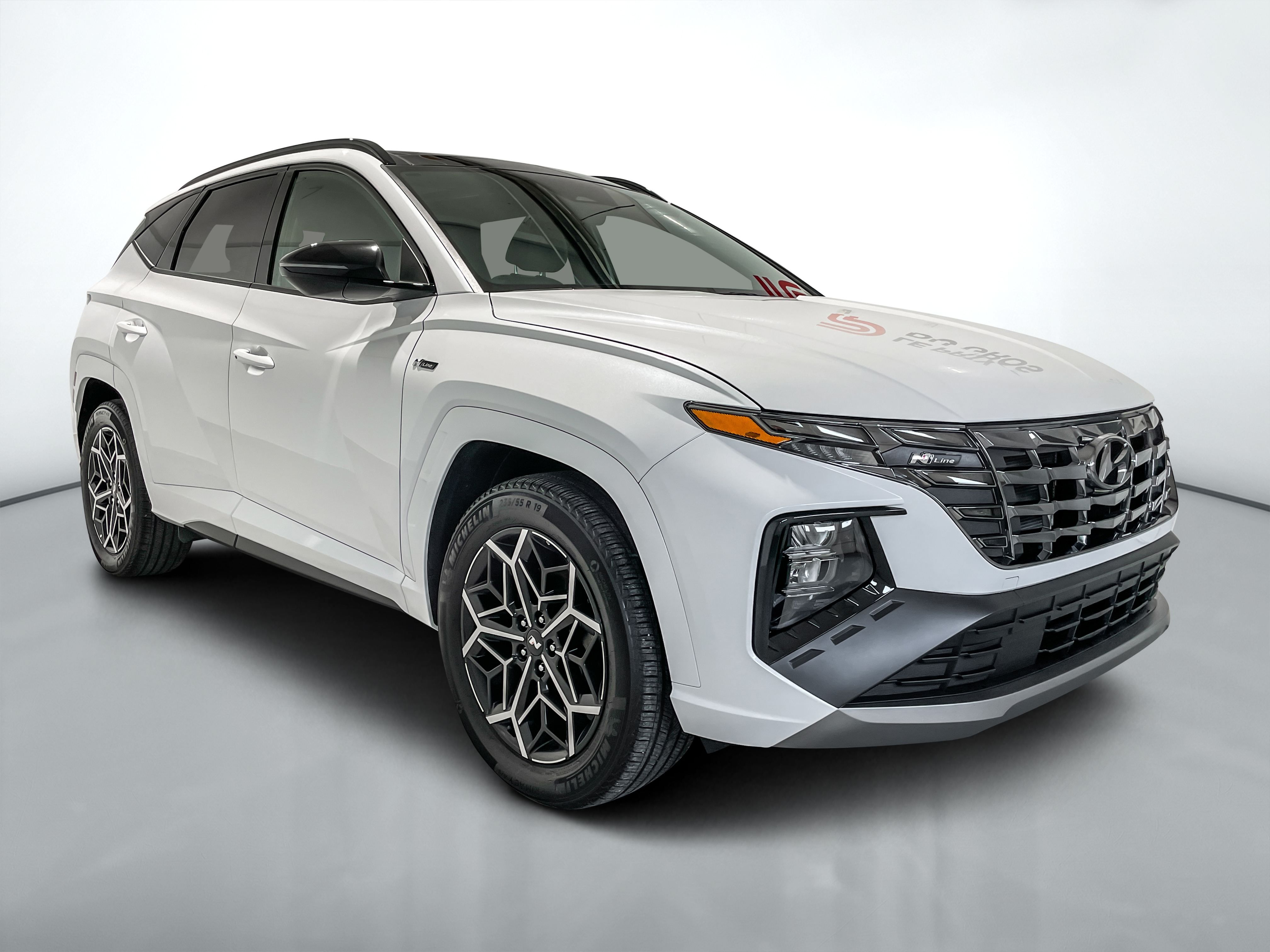White 2024 Hyundai Tucson Hybrid SUV / Crossover All-Wheel Drive Automatic