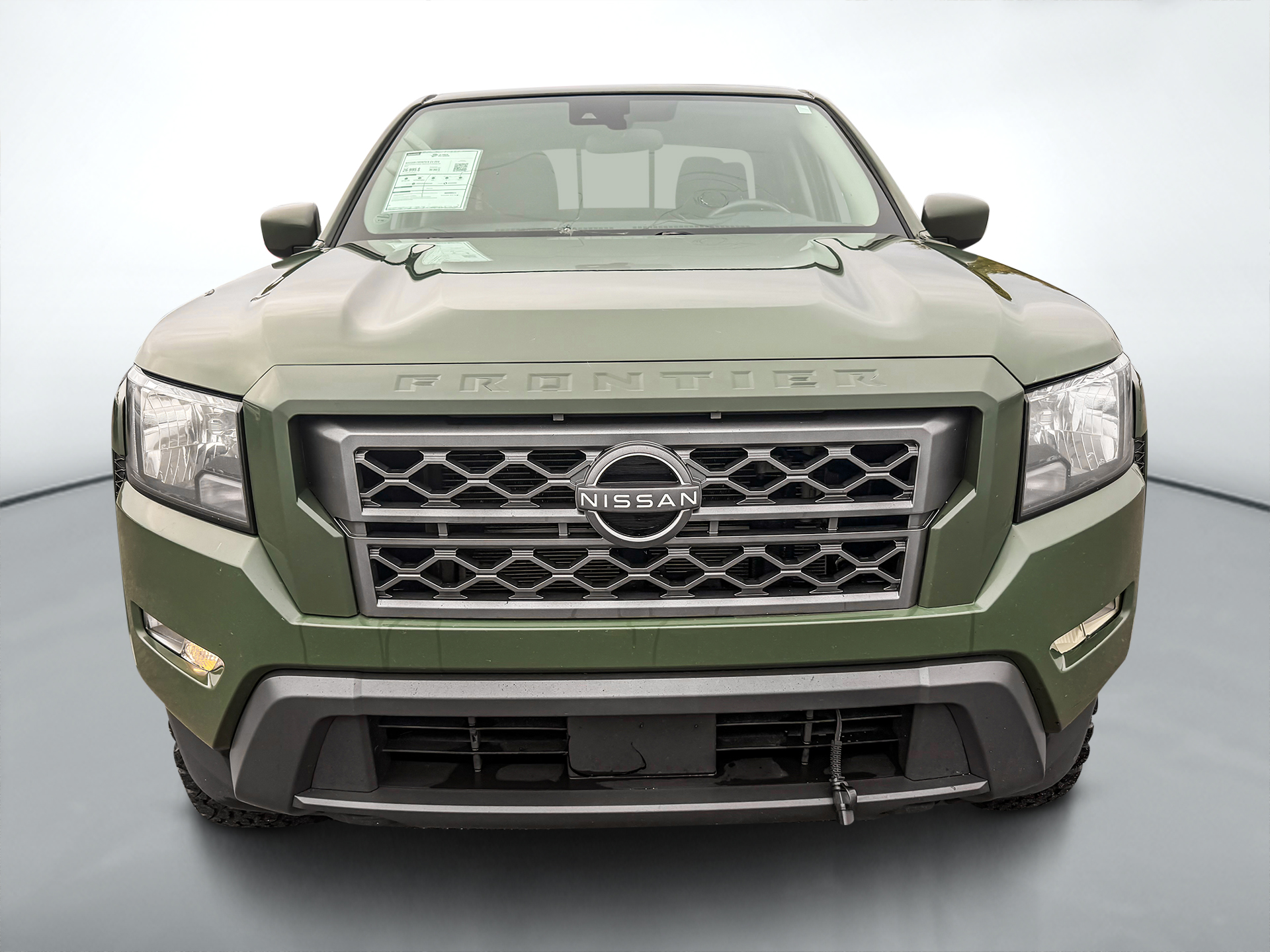 Green 2022 Nissan Frontier Pickup Truck Four-Wheel Drive Automatic