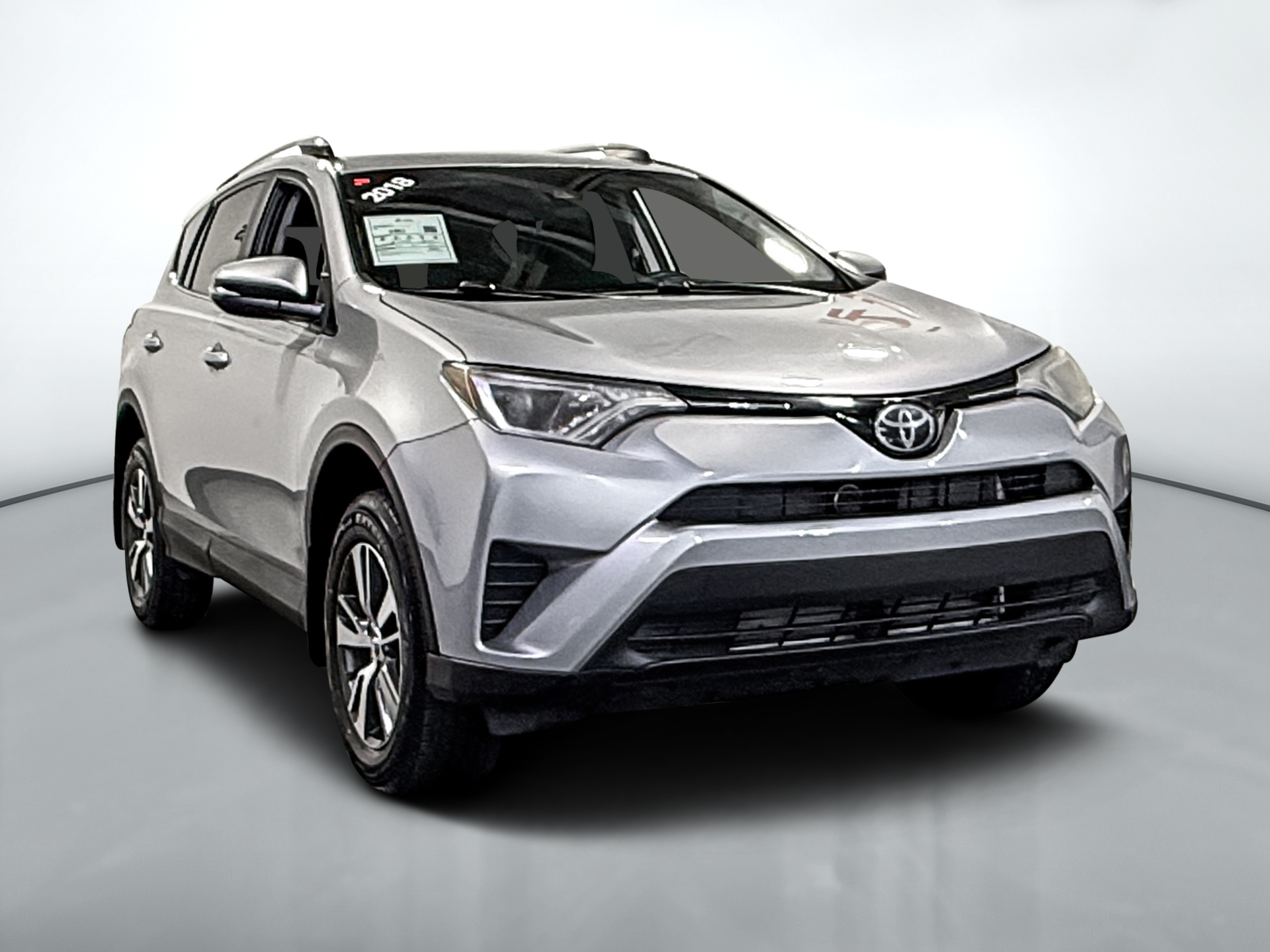 Gray 2018 Toyota RAV4 SUV / Crossover Front-Wheel Drive Automatic