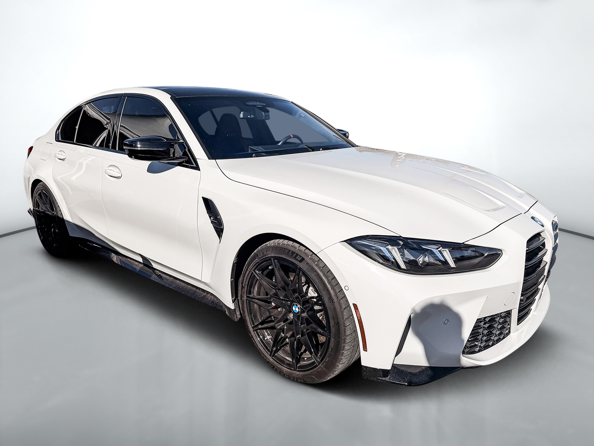 White 2025 BMW M3 Sedan All-Wheel Drive Automatic
