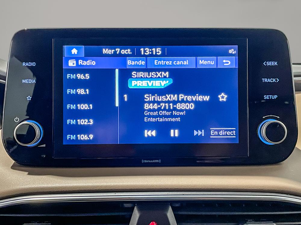 Hyundai Santa Fe hybride rechargeable Luxury AWD 2022 d&rsquo;occasion à vendre - 26