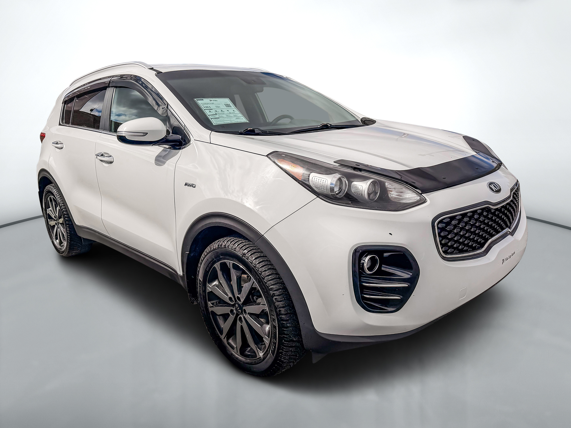 White 2017 Kia Sportage SUV / Crossover All-Wheel Drive Automatic