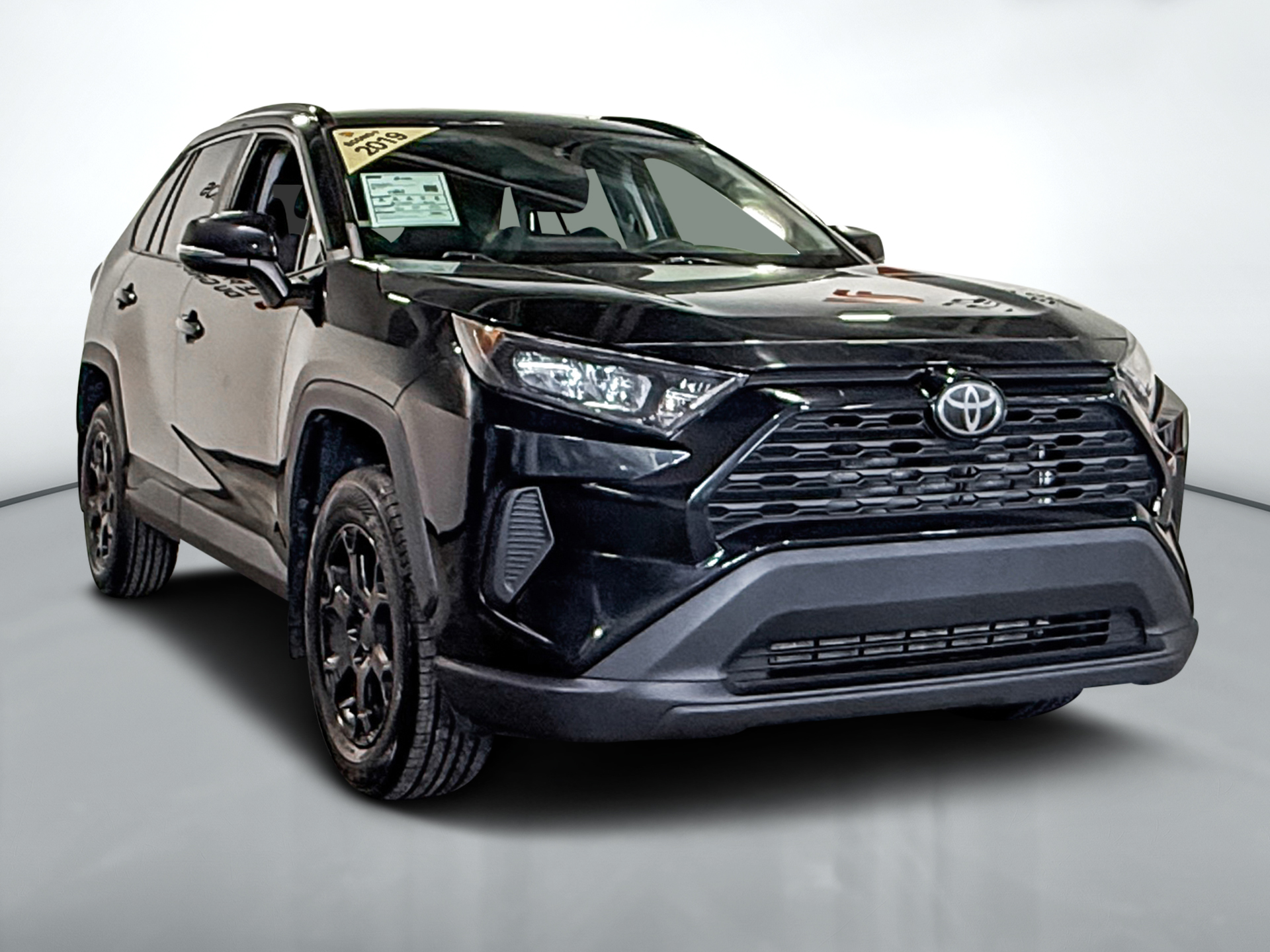 Black 2019 Toyota RAV4 SUV / Crossover Front-Wheel Drive Automatic