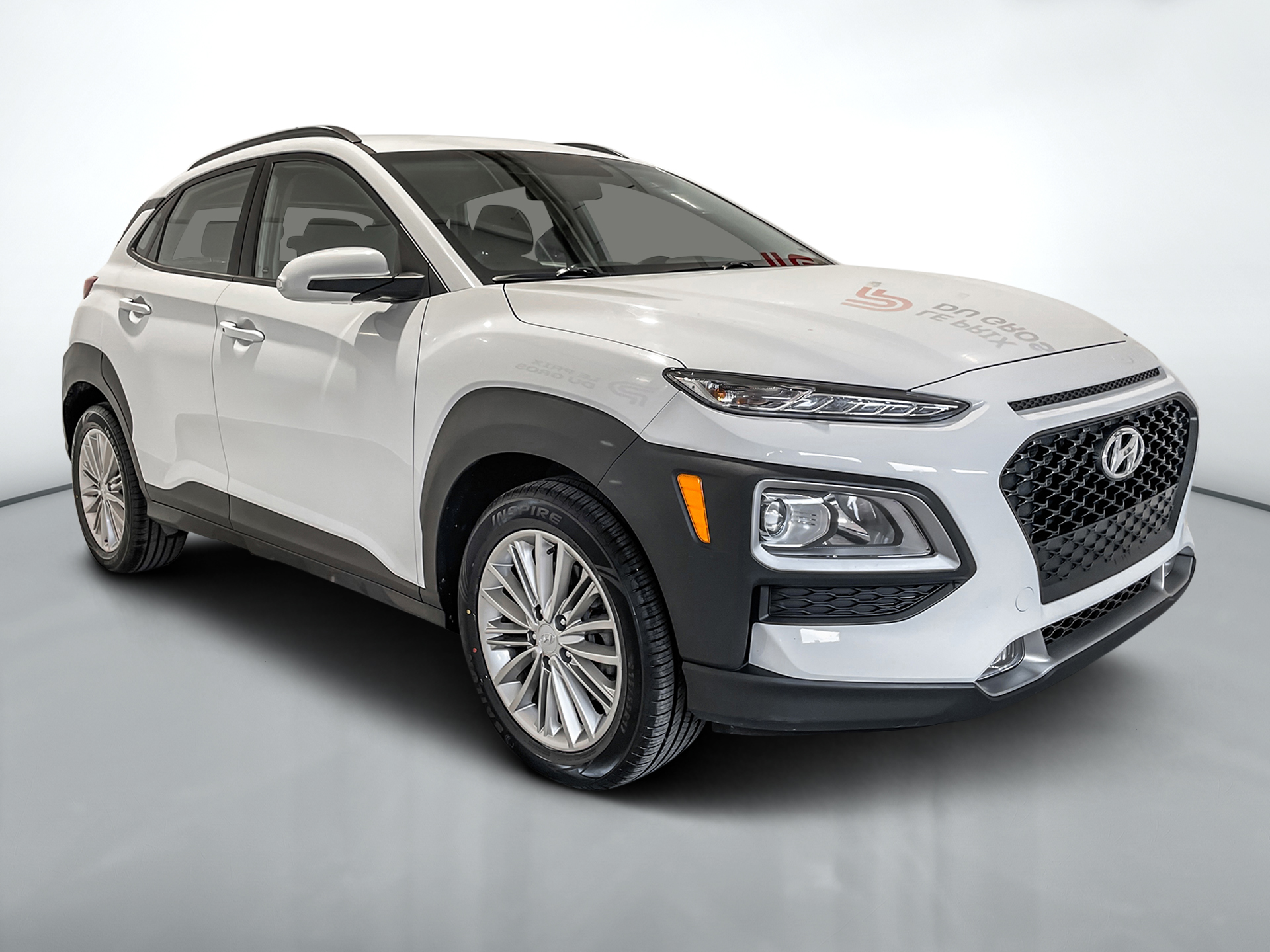 White 2021 Hyundai Kona SUV / Crossover  Automatic