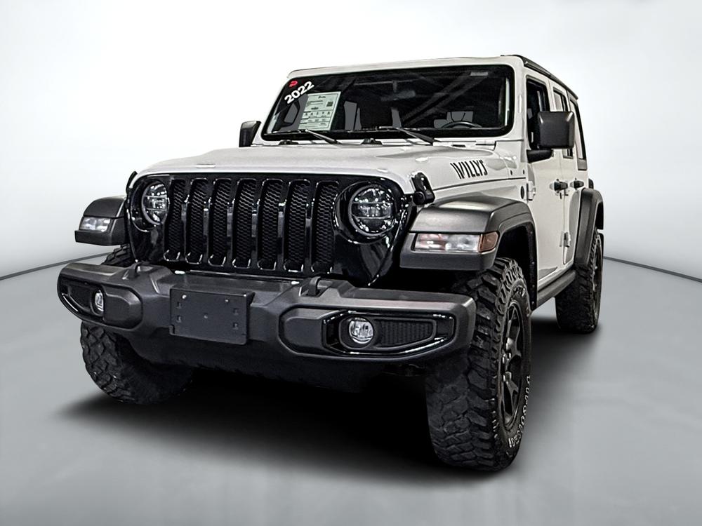 Jeep Wrangler Unlimited Willys 2022 d&rsquo;occasion à vendre - 8