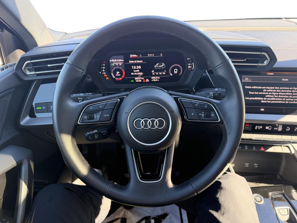 Audi A3 berline 2026 Noir usage à vendre Audi A3 berline 2026 Noir usage à vendre