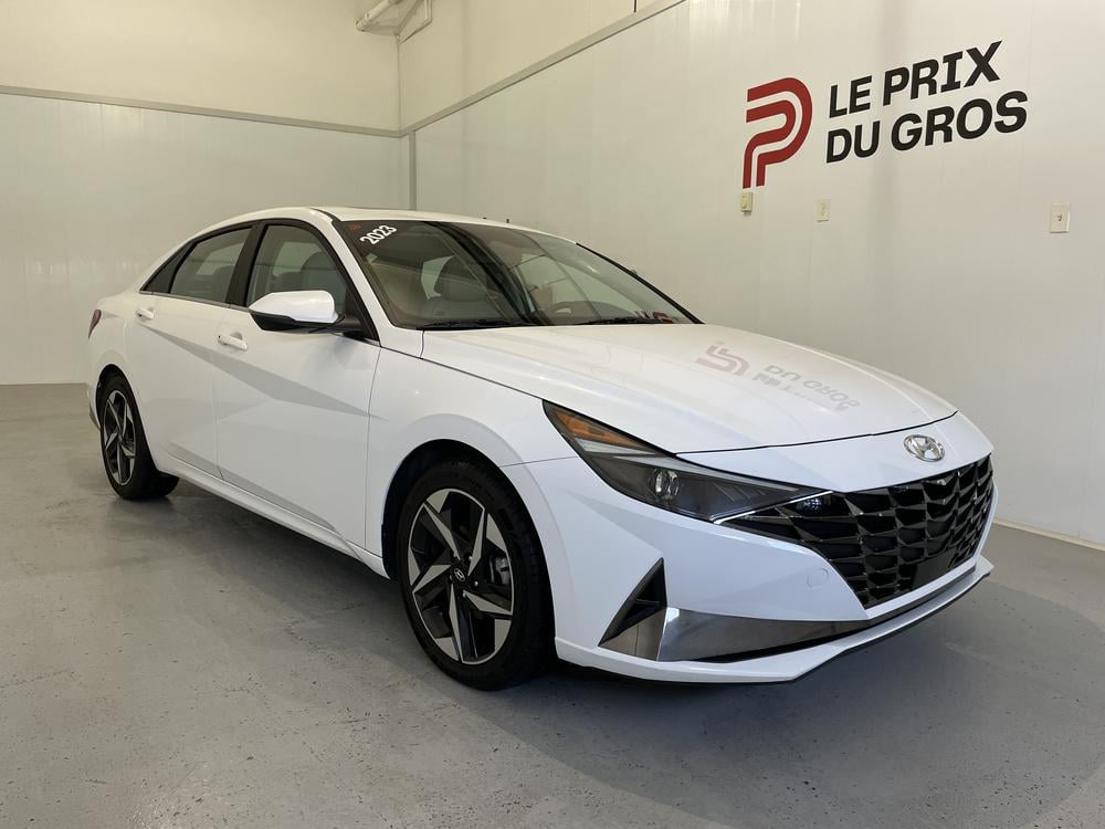 Hyundai Elantra hybride Luxury 2023 d&rsquo;occasion à vendre - 1