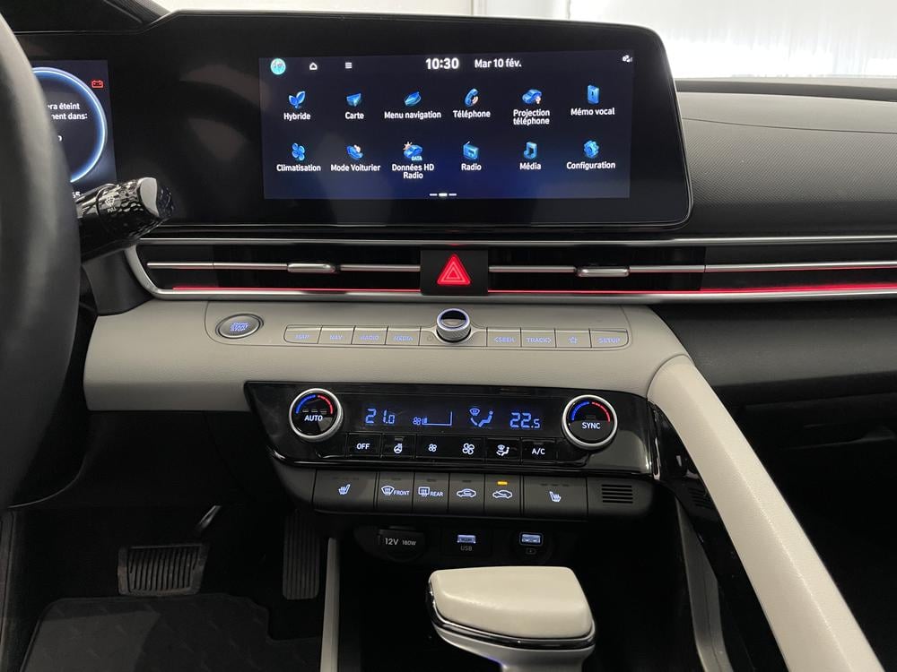 Hyundai Elantra hybride Luxury 2023 d&rsquo;occasion à vendre - 21